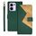 Per OPPO Reno13 F 5G idewei Custodia per telefono in pelle con cuciture bicolore (verde) Per OPPO Reno13 F 5G idewei Custodia per telefono in pelle con cuciture bicolore (verde)