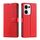 Per OPPO Reno13 5G Voltage Custodia per telefono in pelle ultra sottile a pois (rosso) Per OPPO Reno13 5G Voltage Custodia per telefono in pelle ultra sottile a pois (rosso)