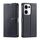 Per OPPO Reno13 5G Voltage Custodia per telefono in pelle ultrasottile a pois (nera) Per OPPO Reno13 5G Voltage Custodia per telefono in pelle ultrasottile a pois (nera)