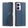 Per OPPO Reno13 F 5G Global/ 4G India Voltage Custodia per telefono in pelle ultrasottile a pois (blu) Per OPPO Reno13 F 5G Global/ 4G India Voltage Custodia per telefono in pelle ultrasottile a pois (blu)