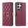 Per Samsung Galaxy S25 Ultra 5G Custodia per telefono in pelle con fibbia ad anello rombica (rosso) Per Samsung Galaxy S25 Ultra 5G Custodia per telefono in pelle con fibbia ad anello rombica (rosso)