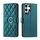 Per Samsung Galaxy S25 Ultra 5G Custodia per telefono in pelle con fibbia ad anello rombica (verde) Per Samsung Galaxy S25 Ultra 5G Custodia per telefono in pelle con fibbia ad anello rombica (verde)