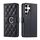 Per Samsung Galaxy S25 Ultra 5G Custodia per telefono in pelle con fibbia ad anello e rombi (nero) Per Samsung Galaxy S25 Ultra 5G Custodia per telefono in pelle con fibbia ad anello e rombi (nero)