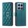 Per Xiaomi 14T Custodia per telefono in pelle con fibbia ad anello rombica (verde) Per Xiaomi 14T Custodia per telefono in pelle con fibbia ad anello rombica (verde)