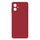 Per Samsung Galaxy A06 4G / 5G Custodia per telefono in silicone liquido imitazione (rosso scuro) Per Samsung Galaxy A06 4G / 5G Custodia per telefono in silicone liquido imitazione (rosso scuro)
