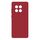 Per OnePlus 13R Custodia per telefono in silicone liquido imitazione (rosso scuro) Per OnePlus 13R Custodia per telefono in silicone liquido imitazione (rosso scuro)