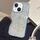 Per iPhone 14 Plus Custodia per telefono in TPU ibrido PC ondulato glitterato (blu) Per iPhone 14 Plus Custodia per telefono in TPU ibrido PC ondulato glitterato (blu)