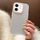 Per iPhone 12 Custodia per telefono in TPU ibrido PC con colori a contrasto glitterati (bianco rosa) Per iPhone 12 Custodia per telefono in TPU ibrido PC con colori a contrasto glitterati (bianco rosa)