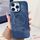 Per iPhone 13 Pro Denim MagSafe Custodia magnetica per PC + PU Custodia per telefono (blu scuro) Per iPhone 13 Pro Denim MagSafe Custodia magnetica per PC + PU Custodia per telefono (blu scuro)