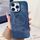 Per iPhone 15 Pro Denim MagSafe Custodia magnetica per PC + PU Custodia per telefono (blu scuro) Per iPhone 15 Pro Denim MagSafe Custodia magnetica per PC + PU Custodia per telefono (blu scuro)