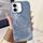 Per iPhone 16 Plus Denim MagSafe Custodia magnetica per PC + PU Custodia per telefono (blu grigiastro) Per iPhone 16 Plus Denim MagSafe Custodia magnetica per PC + PU Custodia per telefono (blu grigiastro)