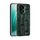 Custodia per telefono in vera pelle con motivo a bestia ABBEEL 6D Micro-Embossed MagSafe per Honor 300 (verde)