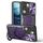 Per vivo V29e / Y200 5G CD Texture Custodia per telefono con supporto magnetico scorrevole Camshield (viola) Per vivo V29e / Y200 5G CD Texture Custodia per telefono con supporto magnetico scorrevole Camshield (viola)