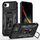 Per iPhone 16e Custodia protettiva per fotocamera in PC + TPU (nero)