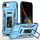 Per iPhone 16e Armor PC + TPU Camera Shield Custodia per telefono (azzurro chiaro) Per iPhone 16e Armor PC + TPU Camera Shield Custodia per telefono (azzurro chiaro)