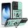 Per Honor X8c 4G Custodia per fotocamera scorrevole TPU+PC Custodia per telefono (verde)