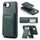 Per iPhone 16e Fierre Shann Custodia per telefono con porta carte magnetico verticale in pelle di mucca (verde) Per iPhone 16e Fierre Shann Custodia per telefono con porta carte magnetico verticale in pelle di mucca (verde)
