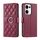 Per OPPO Reno13 5G Custodia per telefono in pelle con fibbia ad anello rombica (rosso) Per OPPO Reno13 5G Custodia per telefono in pelle con fibbia ad anello rombica (rosso)