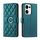 Per OPPO Reno13 5G Custodia per telefono in pelle con fibbia ad anello rombica (verde) Per OPPO Reno13 5G Custodia per telefono in pelle con fibbia ad anello rombica (verde)