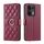 Per OPPO Reno13 Pro 5G Custodia per telefono in pelle con fibbia ad anello rombica (rosso) Per OPPO Reno13 Pro 5G Custodia per telefono in pelle con fibbia ad anello rombica (rosso)