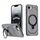 Per iPhone 16e Custodia per telefono con supporto MagSafe satinato (grigio) Per iPhone 16e Custodia per telefono con supporto MagSafe satinato (grigio)