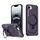 Per iPhone 16e Custodia per telefono con supporto MagSafe satinato (viola) Per iPhone 16e Custodia per telefono con supporto MagSafe satinato (viola)