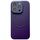 Per iPhone 15 Pro Max Custodia per telefono in silicone MagSafe con piccola finestra in vetro acrilico e lente (viola scuro) Per iPhone 15 Pro Max Custodia per telefono in silicone MagSafe con piccola finestra in vetro acrilico e lente (viola scuro)