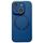 Per iPhone 14 Custodia per telefono in silicone MagSafe con piccola finestra in vetro acrilico (blu notte) Per iPhone 14 Custodia per telefono in silicone MagSafe con piccola finestra in vetro acrilico (blu notte)