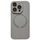 Per iPhone 13 Pro Custodia per telefono in silicone MagSafe con lente in vetro acrilico e finestra piccola (grigio) Per iPhone 13 Pro Custodia per telefono in silicone MagSafe con lente in vetro acrilico e finestra piccola (grigio)