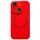 Per iPhone 14 Plus Custodia per telefono in silicone MagSafe con lente in vetro acrilico e finestra piccola (rosso) Per iPhone 14 Plus Custodia per telefono in silicone MagSafe con lente in vetro acrilico e finestra piccola (rosso)