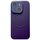 Per iPhone 14 Plus Custodia per telefono in silicone MagSafe con piccola finestra in vetro acrilico (viola scuro) Per iPhone 14 Plus Custodia per telefono in silicone MagSafe con piccola finestra in vetro acrilico (viola scuro)