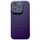 Per iPhone 11 Pro Custodia per telefono in silicone MagSafe con piccola finestra in vetro acrilico e lente (viola scuro) Per iPhone 11 Pro Custodia per telefono in silicone MagSafe con piccola finestra in vetro acrilico e lente (viola scuro)