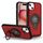 Per iPhone 15 Custodia magnetica per telefono con supporto ad anello (rosso) Per iPhone 15 Custodia magnetica per telefono con supporto ad anello (rosso)