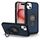 Per iPhone 15 Plus Custodia magnetica per telefono con supporto ad anello (blu) Per iPhone 15 Plus Custodia magnetica per telefono con supporto ad anello (blu)