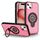 Per iPhone 15 Plus Custodia magnetica con supporto ad anello (rosa brillante) Per iPhone 15 Plus Custodia magnetica con supporto ad anello (rosa brillante)