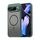 Per Google Pixel 9 Pro XL Fan Dun Series TPU Hybrid PC Frosted Magsafe Custodia per telefono (verde)