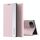 Per iPhone 16e Custodia per telefono in pelle adsorbimento elettrolitico laterale (rosa) Per iPhone 16e Custodia per telefono in pelle adsorbimento elettrolitico laterale (rosa)