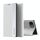 Per iPhone 16e Custodia per telefono in pelle adsorbimento elettrolitico laterale (argento) Per iPhone 16e Custodia per telefono in pelle adsorbimento elettrolitico laterale (argento)