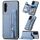 Per Samsung Galaxy S25+ 5G Custodia per telefono con cerniera a portafoglio orizzontale in fibra di carbonio (blu) Per Samsung Galaxy S25+ 5G Custodia per telefono con cerniera a portafoglio orizzontale in fibra di carbonio (blu)