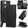 Per iPhone 16e Custodia in pelle antifurto con fibbia laterale RFID (nero) Per iPhone 16e Custodia in pelle antifurto con fibbia laterale RFID (nero)