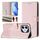 Custodia per telefono in pelle con stampa a nido d'ape RFID per Honor 400 Lite (rosa) Custodia per telefono in pelle con stampa a nido d'ape RFID per Honor 400 Lite (rosa)