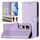 Per vivo V50 Lite 5G Custodia per telefono in pelle con stampa a nido d'ape RFID (viola chiaro) Per vivo V50 Lite 5G Custodia per telefono in pelle con stampa a nido d'ape RFID (viola chiaro)