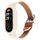 Per Xiaomi Smart Band 9 Custodia per PC Cinturino per orologio in microfibra integrato in pelle (beige + beige bianco) Per Xiaomi Smart Band 9 Custodia per PC Cinturino per orologio in microfibra integrato in pelle (beige + beige bianco)