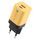 KO-72 38W QC3.0 USB e USB-C / Type-C PD Caricabatterie rapido, spina UE (giallo) KO-72 38W QC3.0 USB e USB-C / Type-C PD Caricabatterie rapido, spina UE (giallo)