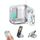 Per auricolari wireless Bluetooth AirPods 4 Custodia protettiva ibrida in TPU per PC (argento) Per auricolari wireless Bluetooth AirPods 4 Custodia protettiva ibrida in TPU per PC (argento)