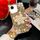 Per iPhone 16e Custodia per telefono PC con supporto per girasole e diamanti incastonati (oro) Per iPhone 16e Custodia per telefono PC con supporto per girasole e diamanti incastonati (oro)