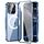 Per iPhone 16 Pro Max 360 Custodia per telefono magnetica smerigliata MagSafe a corpo intero (Sierra Blue)