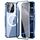 Per iPhone 16 Pro 360 Custodia per telefono magnetica smerigliata MagSafe a corpo intero (Sierra Blue)