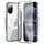 Per iPhone 16 360 Custodia per telefono magnetica smerigliata MagSafe a corpo intero (argento)
