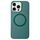 Per iPhone 16 Pro Max Custodia per telefono MagSafe in silicone liquido con struttura in metallo (verde scuro) Per iPhone 16 Pro Max Custodia per telefono MagSafe in silicone liquido con struttura in metallo (verde scuro)
